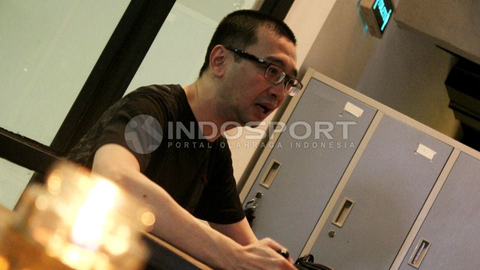 Justinus Lhaksana alias Coach Justin, mantan pelatih Timnas Futsal Indonesia. Copyright: © Herry Ibrahim/INDOSPORT